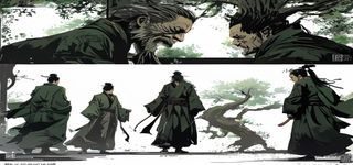 鬼父2外来者介入场景，展示新角色出现时三人关系格局瞬间改变的叙事转折画面